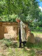 Swati Duster (Black Embroidery)